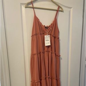 Zara Tiered Maxi Dress